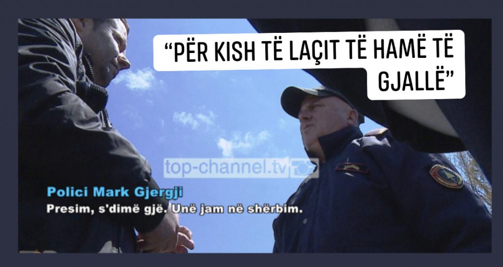 Policët dhunojnë dhe shajnë qytetarin. Çfarë thotë efektivi i akuzuar kryer pyetet për rastin
