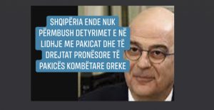 Ministri i jashtëm grek Nikos Dendias: Qeveria Rama nuk i ka përmbushur detyrimet e saj
