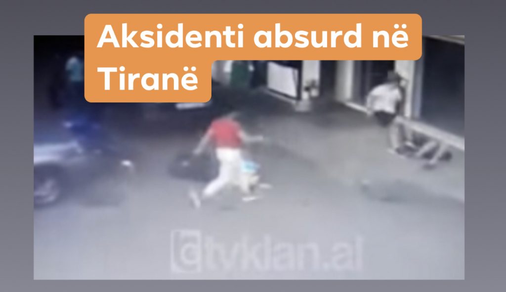 Gruaja e ndjek 200 metra të riun, e përplas me makinë dhe më pas e godet me shkelm (VIDEO)