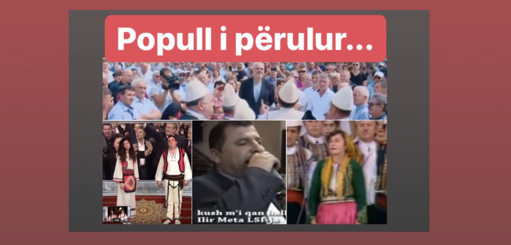 Një popull i përulur që ta këndon këngën edhe për një rrugë
