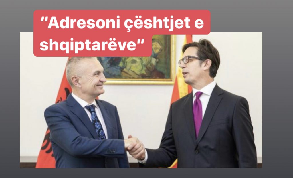 Meta letër homologut maqedonas me rastin e 28 vjetorit të shpalljes së pavarësisë