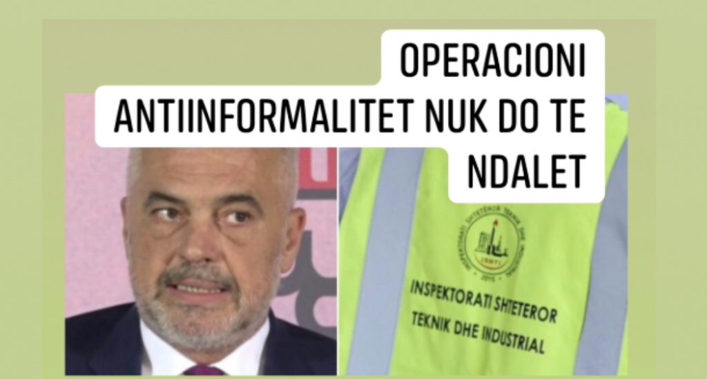 Rama me paralajmërim të prerë…