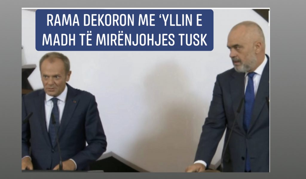 Rama për  presidentin e KiE: Avokat i procesit të afrimit të Shqipërisë në BE