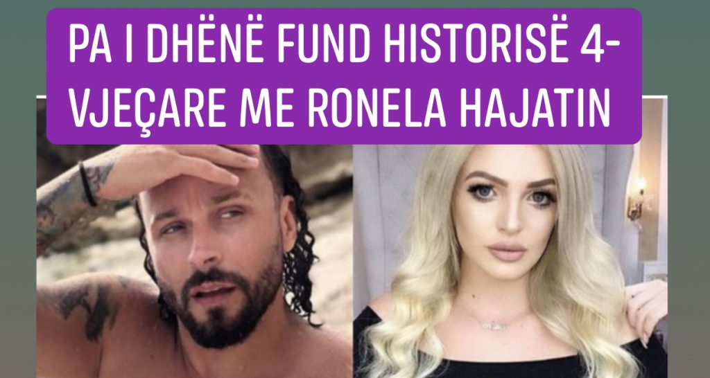 Young Zerka bën familjare lidhjen e re me modelen seksi