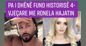 Young Zerka bën familjare lidhjen e re me modelen seksi