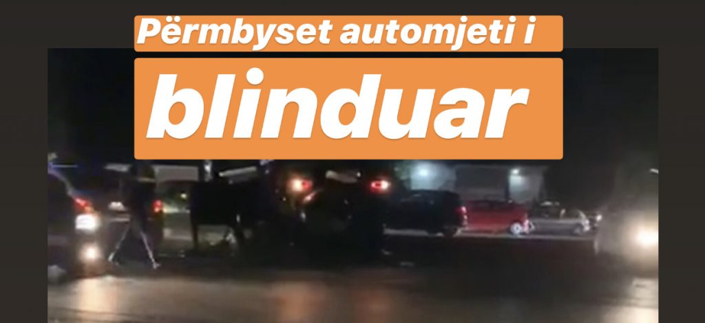 Mister, aksidenti i  makinës së blinduar dhe me targa ruse