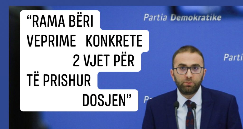 PD: Saimir Tahiri posedon faktet e përfshirjes së Olsi Ramës në…