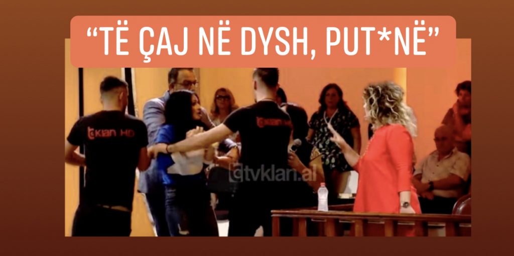 VIDEO/Vajza përballet me dashnoren e të atit prej 23 vitesh, ndërpritet emisioni,