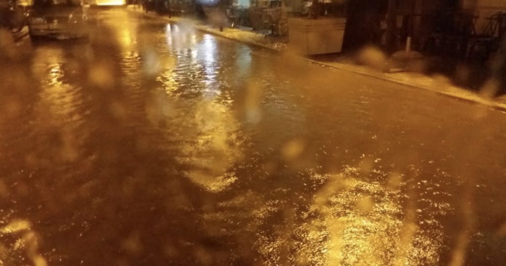 VIDEO/Përmbytje në Tiranë,  Fushë Krujës,  edhe në Kamzë