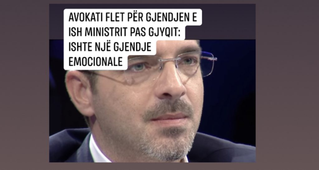 Saimir Tahiri në lot?