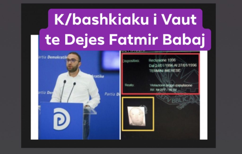 Dokumenti i ri/ PD nxjerr identitetin tjetër që ka përdorur Mark Babani
