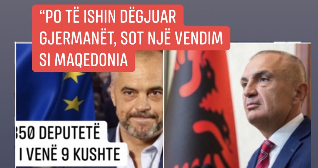 Meta reagon pas votimit të Bundestagut për negociatat. Apel për reflektim
