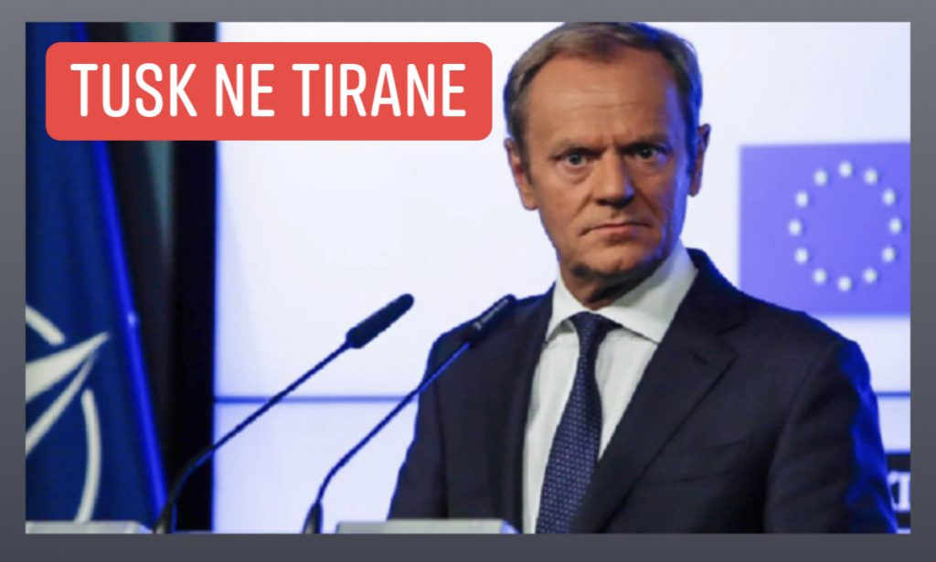 Presidenti i Këshillit të Evropës TUSK mbërrin javën e ardhshme në