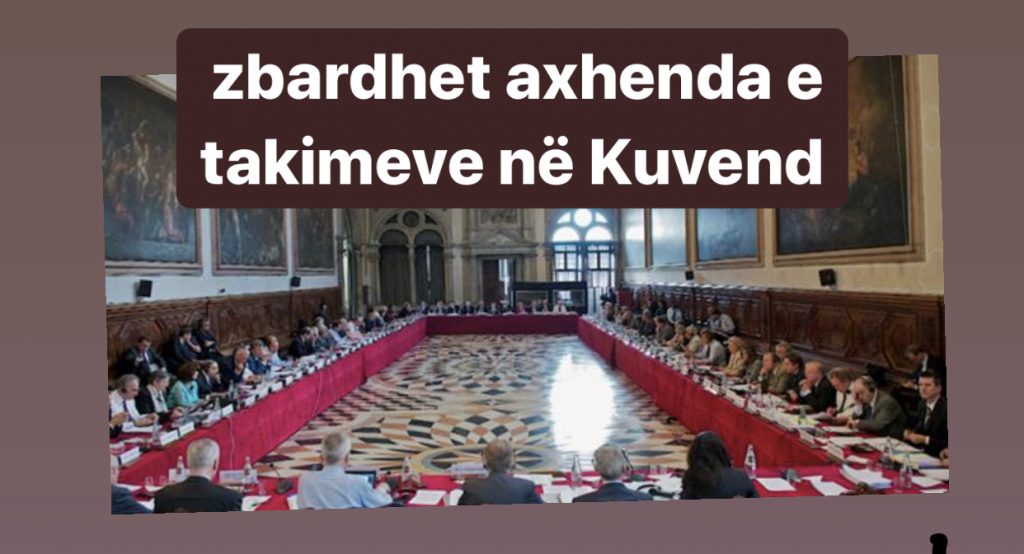 Komisioni i Venecias vjen sot në Tiranë