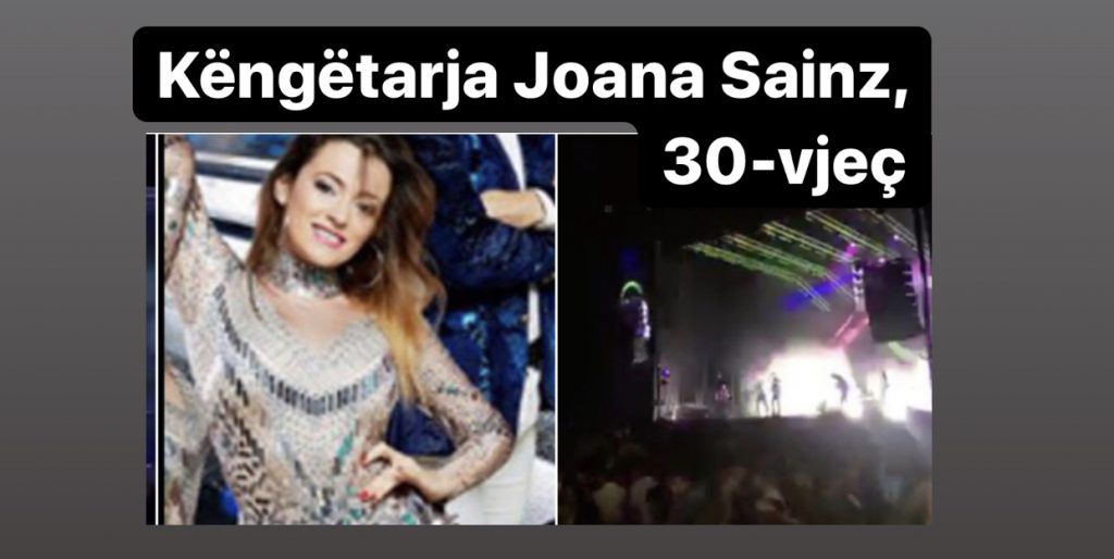 Këngëtarja e popit, vritet nga një fishekzjarr gjatë koncertit live (VIDEO)