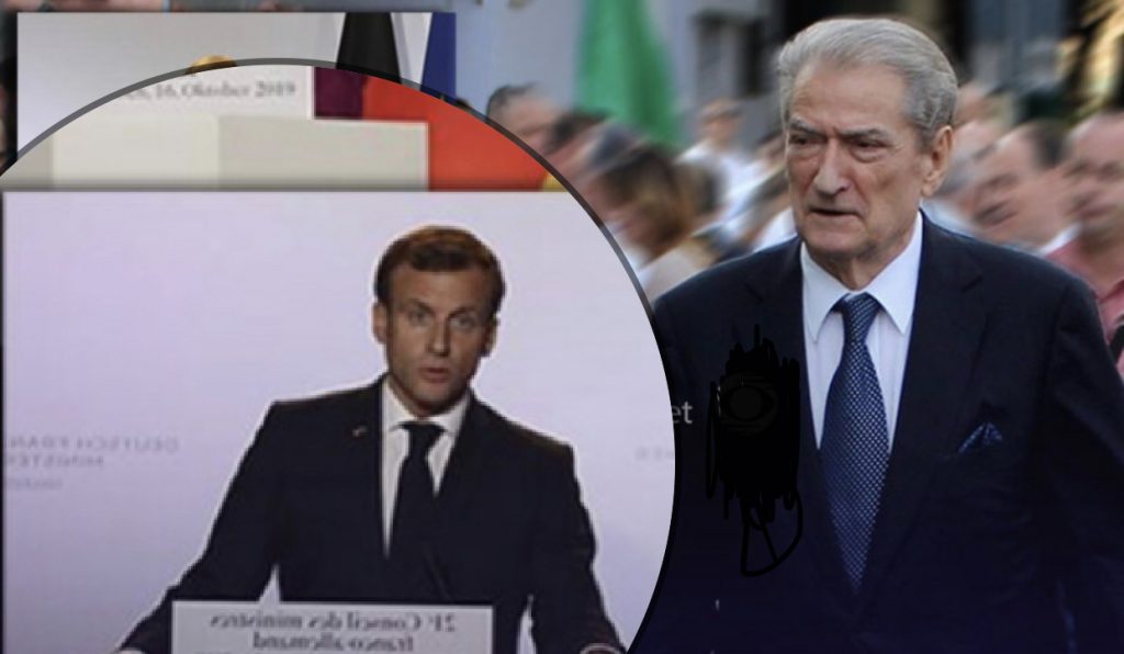 Berisha: Një falenderim për presidentin Macron, damkosi politikën e Çubrilloviçit që ndjek Edvin Mafia!