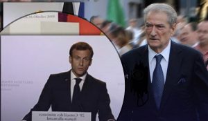 Berisha: Një falenderim për presidentin Macron, damkosi politikën e Çubrilloviçit që ndjek Edvin Mafia!