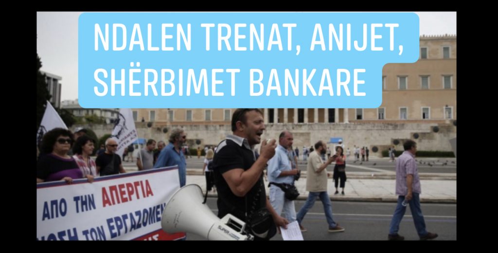 Greqia sot e paralizuar nga greva  kombëtare