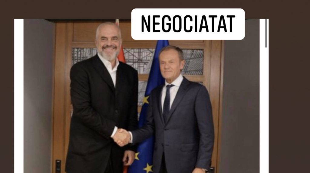 Rama takon Donald Tusk në Bruksel: Një nga zërat më të fortë në frontin e PO-së