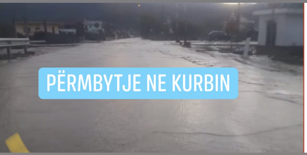 Nisin shirat, në Kurbin rrugë dhe banesa të përmbytura