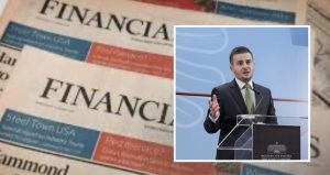 “Financial Times”, shkrim për  çeljen  e negociatave  për Shqipërinë dhe Maqedoninë e Veriut