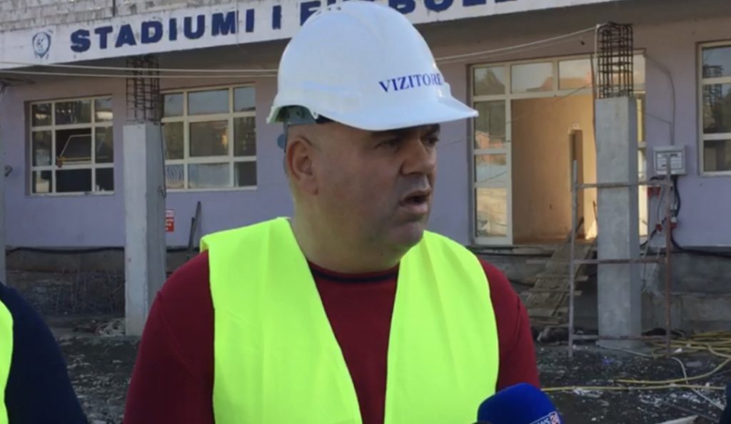 Inspektimet në stadiumin “Zeqir Ymeri”, presidenti Gjici: Ja kur pritet që ekipi të luajë në Kukës!