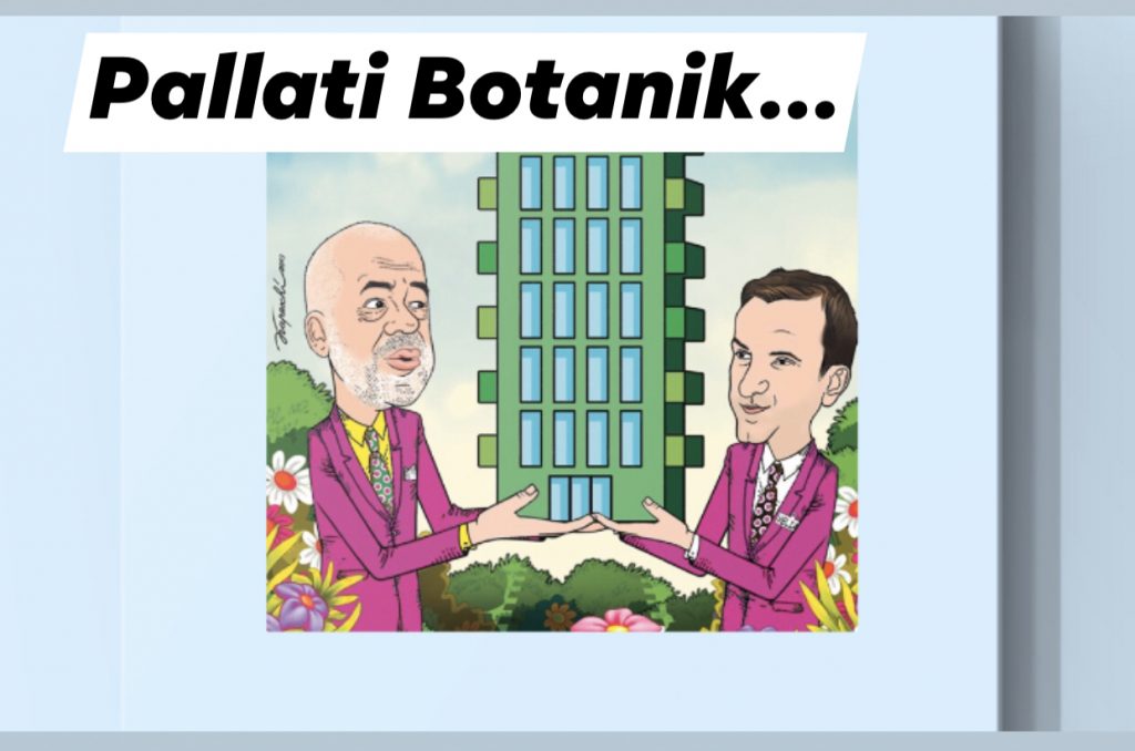 Karikatura nga Bujar Kapexhiu