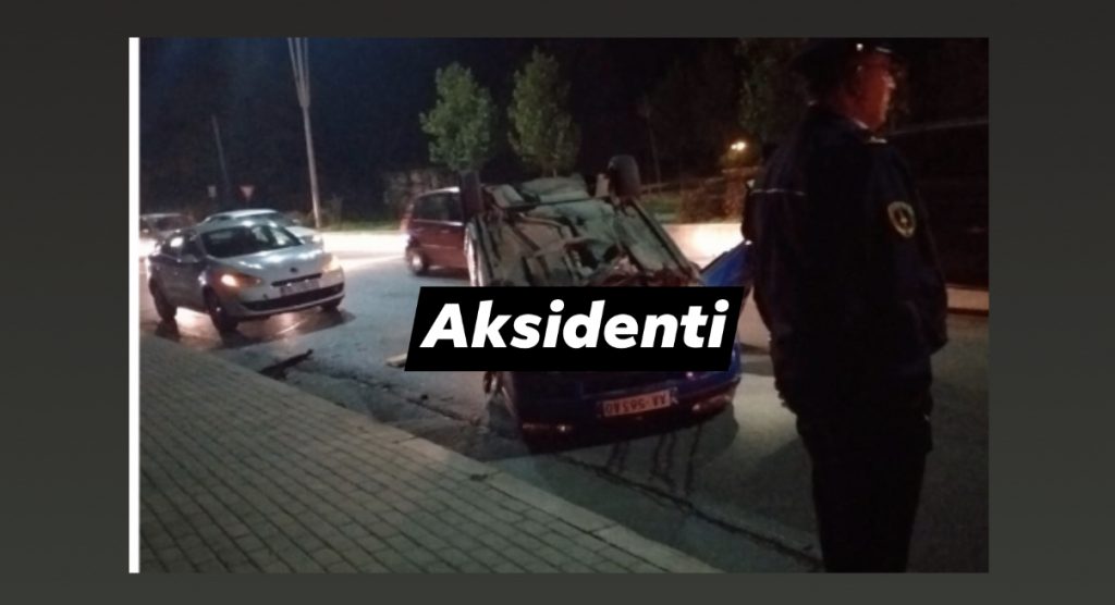Tiranë: Përmbyset makina, raportohet për të plagosur