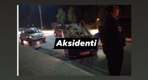 Tiranë: Përmbyset makina, raportohet për të plagosur