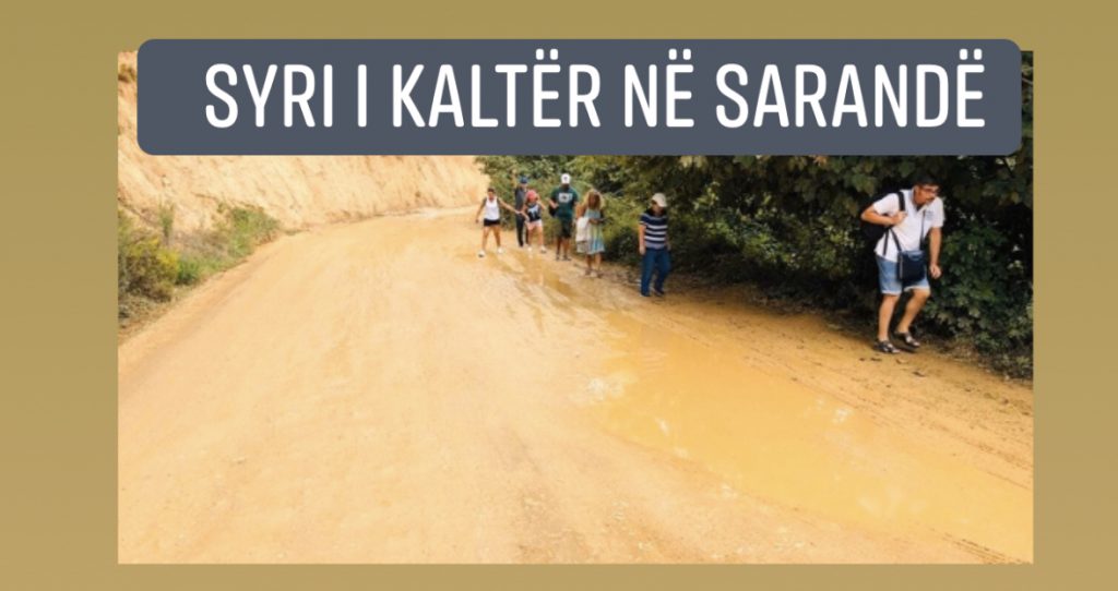 FOTO/  2 km  rrugë skandaloze  të cilën e përshkojnë rreth 2000 turistë në ditë