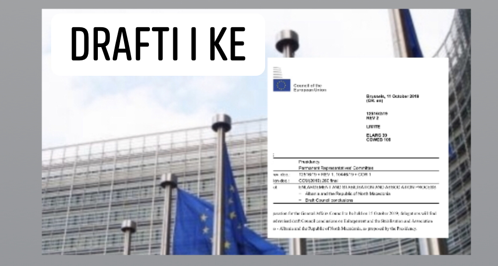 Ja drafti i Këshillit Europian: Të hapen negociatat me