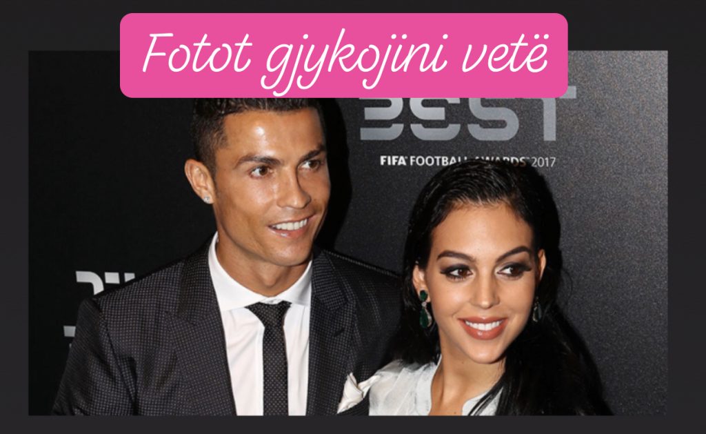 Stilistja shqiptare  vesh Partneren e Christiano Ronaldos