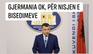Negociatat/Balla falenderon Gjermaninë