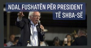 Sanders , shtrohet në spital