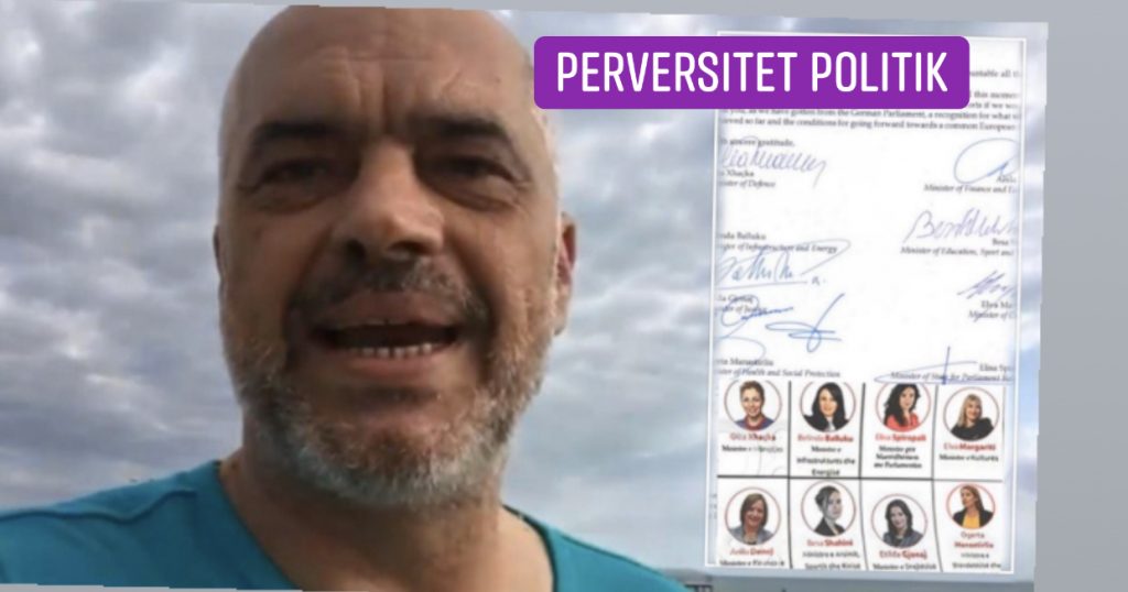 Rama përdor “fustanet” e ministreve ‘kooperativiste’ për politikanët Holandez