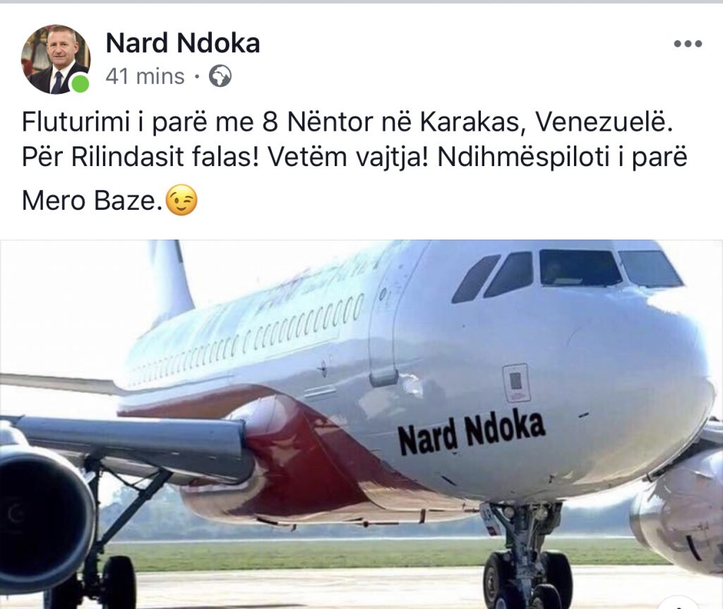 MEMET/ Pas “Migjenit”, gati edhe avioni “Nard Ndoka”: Do bëjë linjën Tiranë-Caracas