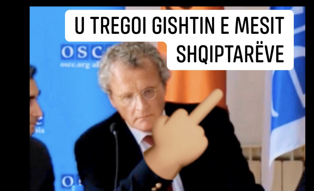 Vasili me thirrje të fortë: Jashtë nga Shqipëria Borchard, ky alabak nuk është OSBE, as Evropa
