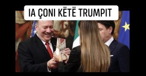 Gazetarja i jep djathë Pompeos. Nervozohet kryeministri italian: Nxirreni jashtë