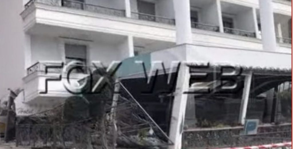 Fundoset brenda natës kati i parë i hotelit në Durrës, pamje si ishte dhe si është