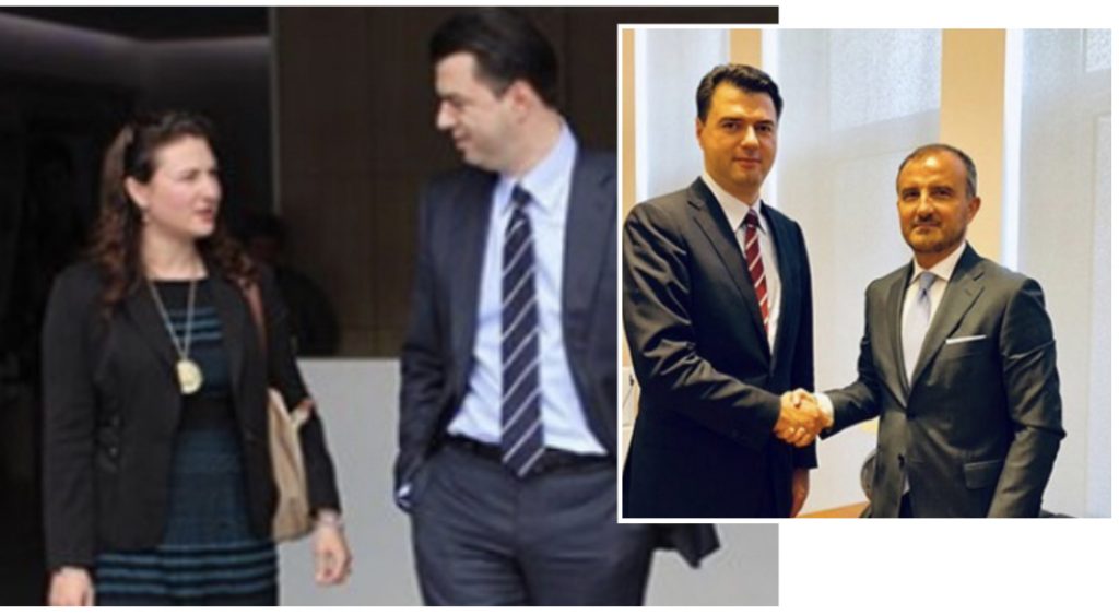 Diplomatët e huaj në zyrën e Bashës