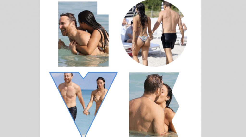 David Guetta me të  dashurën e tij fotografohen në Miami