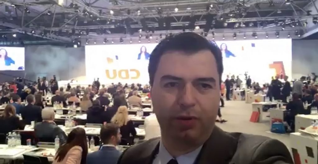 Basha në kongresin e CDU: Plani për nxjerrjen e Shqipërisë nga kriza është…