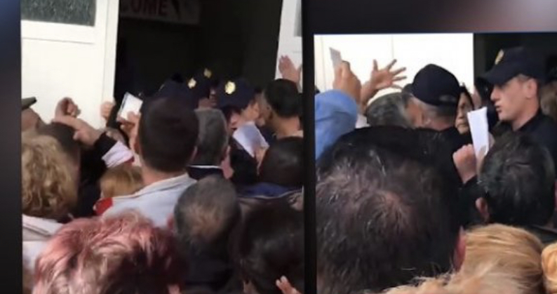 Rrëmujë në shpërndarjen e ndihmave në Durrës