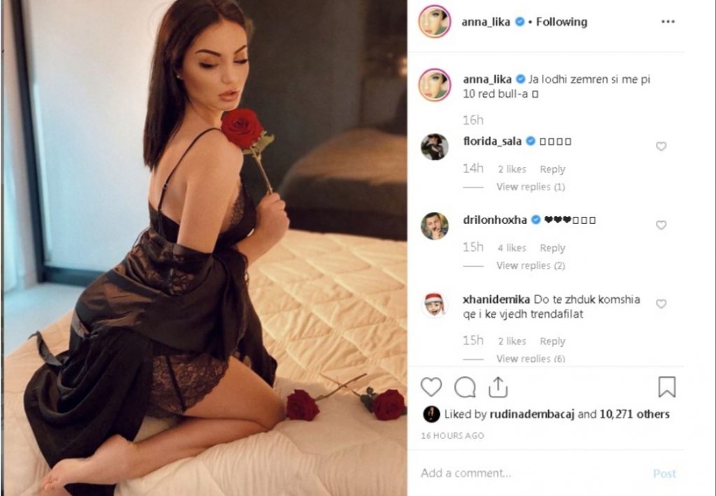 Mbesa e Ingrit Gjonit provokon imagjinatën me fotot e ‘nxehta’, ja komentet që i bëjnë