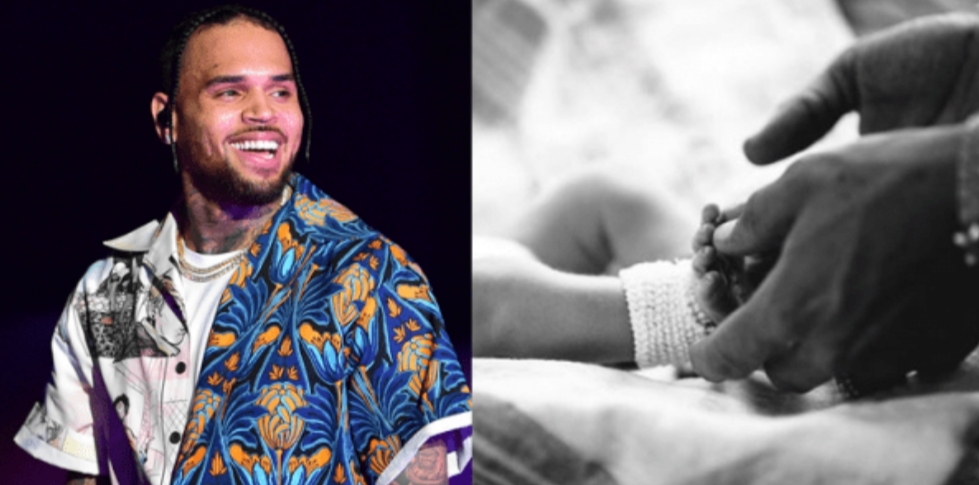 Chris Brown publikon foton e parë të djalit të porsalindur
