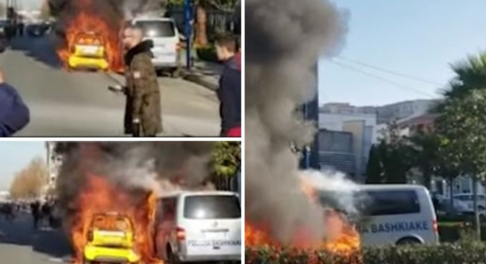Merr flakë “Smarti” dhe furgoni i Policisë Bashkiake të Kamzës, ja dyshimet e para lidhur me ngjarjen