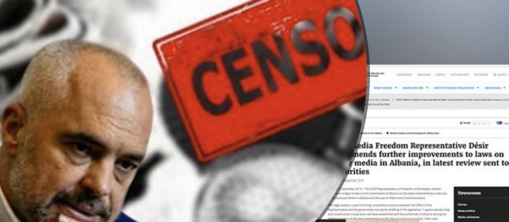 35 organizata ndërkombëtare kundër censurës së medias online në Shqipëri