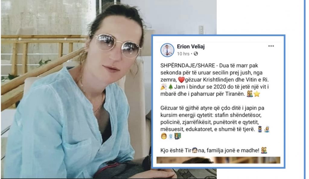 Elona Caslli,  i kërkon Veliajt të mësojë shkrimin e gjuhës shqipe: Kujdes me rasat, Gjallesë!