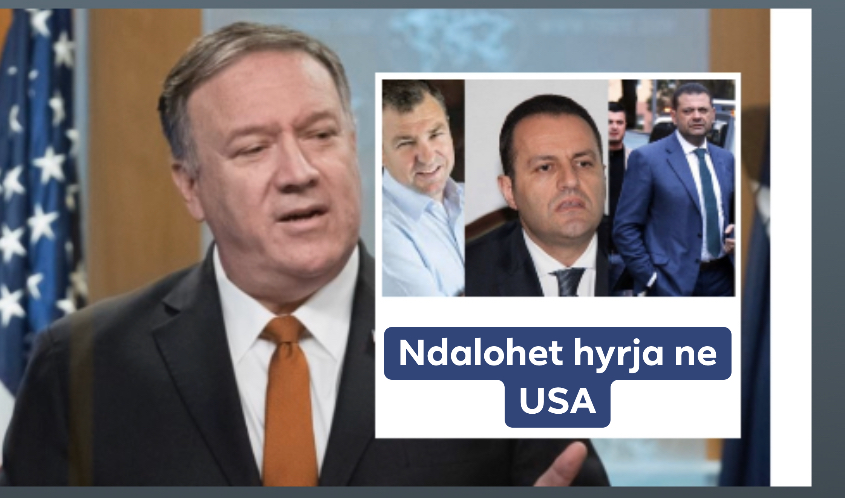 Pompeo: Do të vazhdojmë t’u ndalojmë hyrjen në SHBA zyrtarëve të korruptuar