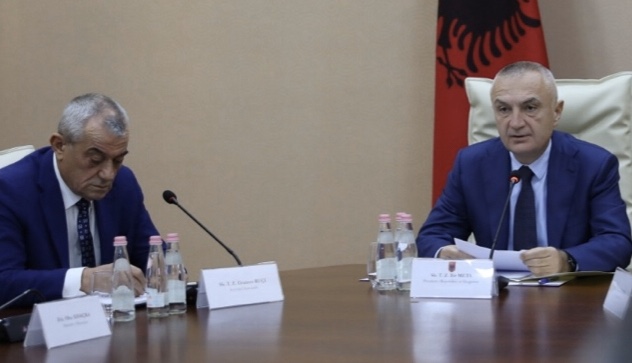 Meta takim vetëm  me  kryetarin e Kuvendit Gramoz Ruçi